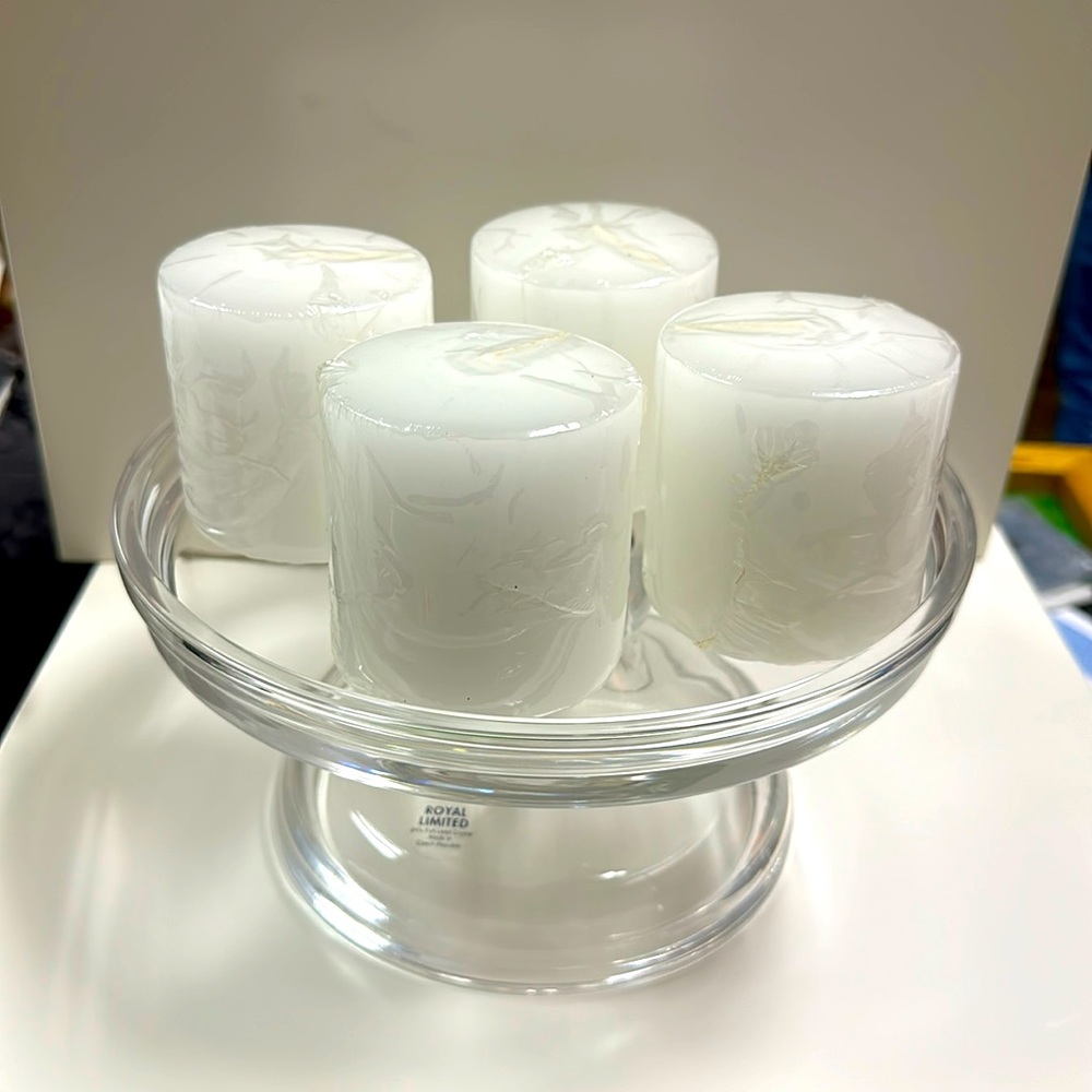 Crystal Candle Holder